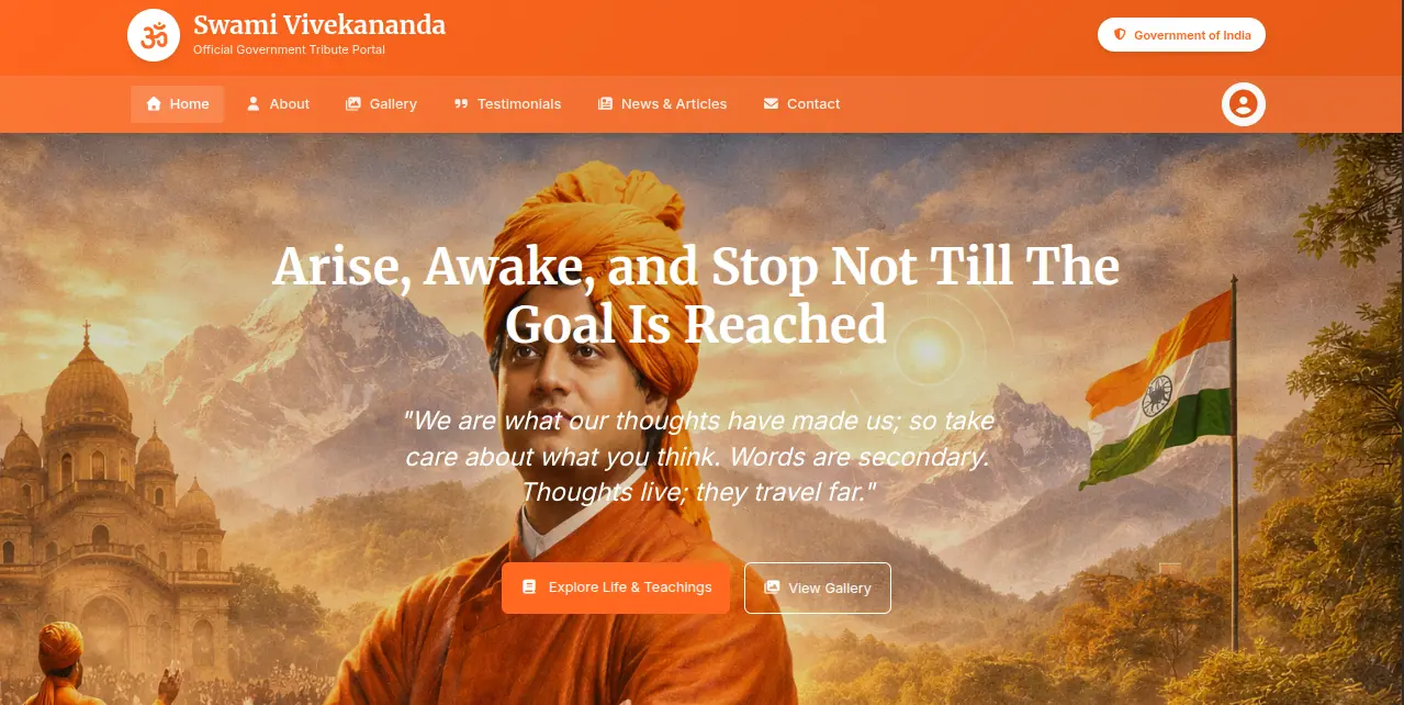Swami Vivekananda Theme 2